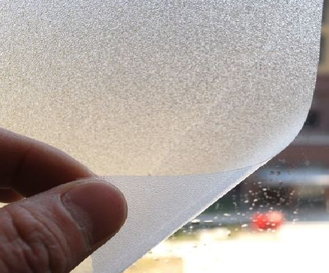  黎平玻璃门外面粘广告用什么材料好？